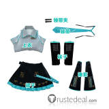 Vocaloid Hatsune Miku Original Liquid Leather Cosplay Costume