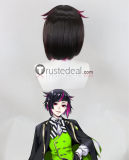Commission Disney Twisted-Wonderland Lilia Vanrouge Right General's Armor Rock Black Red Pink Styled Cosplay Wig