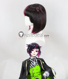 Commission Disney Twisted-Wonderland Lilia Vanrouge Right General's Armor Rock Black Red Pink Styled Cosplay Wig