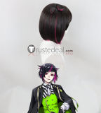 Commission Disney Twisted-Wonderland Lilia Vanrouge Right General's Armor Rock Black Red Pink Styled Cosplay Wig