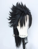 Final Fantasy VII Remake Zack Aerith Gainsborough Lace Front Brown Black Styled Cosplay Wig