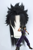 Final Fantasy VII Remake Zack Aerith Gainsborough Lace Front Brown Black Styled Cosplay Wig