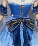 Infinity Nikki Bubbly Voyage Summer Outfit Blue Lolita Dress Cosplay Costume