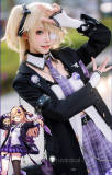 Genshin Impact Cafe in Seoul Fischl Cosplay Costume