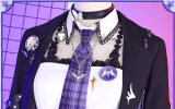 Genshin Impact Cafe in Seoul Fischl Cosplay Costume