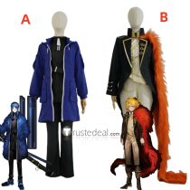 Limbus Company Sancho Bari Blue Cosplay Costume