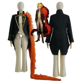 Limbus Company Sancho Bari Blue Cosplay Costume