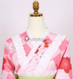 Yosuga no Sora Sora Kasugano Pink Kimono Cosplay Costume