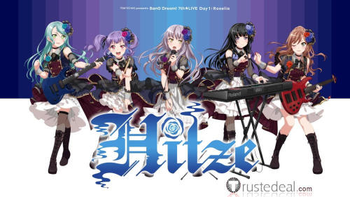 Bang Dream Roselia 7th LIVE Udagawa Ako Minato Yukina Hikawa Sayo Imai Lisa Shirokane Rinko Cosplay Shoes Boots