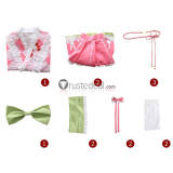 Yosuga no Sora Sora Kasugano Pink Kimono Cosplay Costume