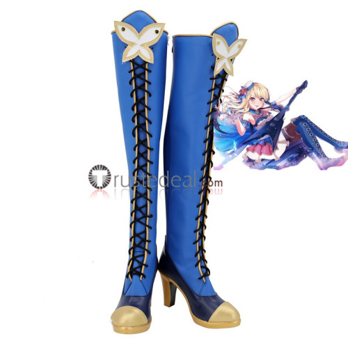 BanG Dream For Lisa-nee Udagawa Ako Minato Yukina Kirigaya Touko Tsurumaki Kokoro Smile Seeker Cosplay Shoes Boots