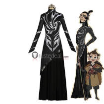 Ne Zha 2 Sorcerer Shen Gongbao Black Cosplay Costume