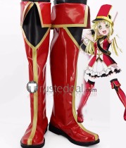 Bang Dream Hello Happy World HaroHapi Kitazawa Hagumi Tsurumaki Kokoro Seta Kaoru Matsubara Okusawa Red Cosplay Shoes Boots