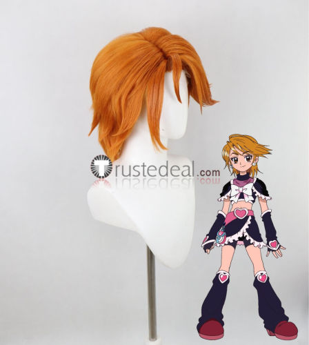 Commission Futari wa Pretty Cure Cure Black Brown Prestyled Cosplay Wig