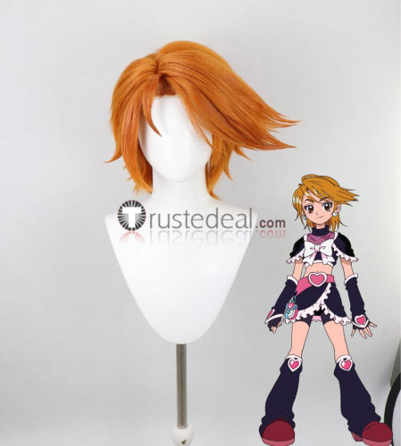 Commission Futari wa Pretty Cure Cure Black Brown Prestyled Cosplay Wig