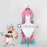 Genshin Impact Varesa Pink Styled Cosplay Wig