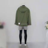 Blue Archive Veritas Omagari Hare Green Camp Version Cosplay Costume