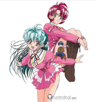 Psychic Academy Anime Myuu Mew Orina Pink School Uniform Cosplay Costume