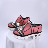 Genshin Impact Yumemizuki Mizuki Varesa Pink Cosplay Shoes Geta Boots
