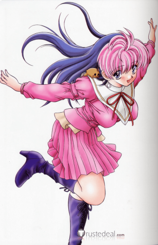 Psychic Academy Anime Myuu Mew Orina Pink School Uniform Cosplay Costume