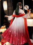 1/3 Delusion Kusuriya no Hitorigoto The Apothecary Diaries Princess Maomao Red White Cosplay Costume