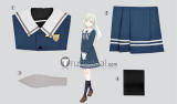 BanG Dream Tsukinomori Girls' Academy Wakaba Mutsumi Nagasaki Soyo Mashiro Kirigaya Winter Uniform Cosplay Costume