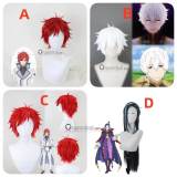Re Zero Kara Hajimeru Isekai Seikatsu Roswaal L. Mathers Reinhard van Astrea Regulus Corneas White Red Styled Cosplay Wig