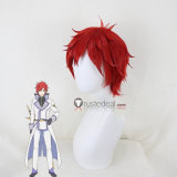 Re Zero Kara Hajimeru Isekai Seikatsu Roswaal L. Mathers Reinhard van Astrea Regulus Corneas White Red Styled Cosplay Wig