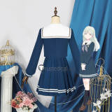 BanG Dream Tsukinomori Girls' Academy Wakaba Mutsumi Nagasaki Soyo Mashiro Kirigaya Winter Uniform Cosplay Costume
