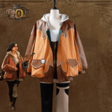Monster Hunter Alma Coat Cosplay Costume