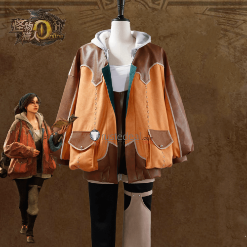 Monster Hunter Alma Coat Cosplay Costume