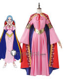 One Piece Alabasta Princess Nefertari Vivi Pink Red Cosplay Costume Timeskip