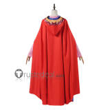 One Piece Alabasta Princess Nefertari Vivi Pink Red Cosplay Costume Timeskip