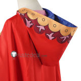 One Piece Alabasta Princess Nefertari Vivi Pink Red Cosplay Costume Timeskip