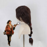 Monster Hunter Wilds Alma Brown Black Styled Cosplay Wig