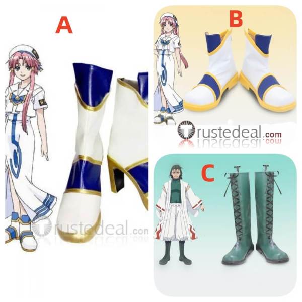 A.R.I.A Akari Mizunashi Izumo Akatsuki Cosplay Boots Shoes 1