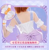 ChuShouMao Love Live Kotori Honoka Nico Umi Rin Hanayo Eli Maki Tojo Nozomi White Valentines Day Cosplay Costume