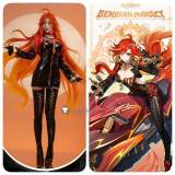 Genshin Impact Mavuika Race Suit Fanart Cosplay Costume Pre Order
