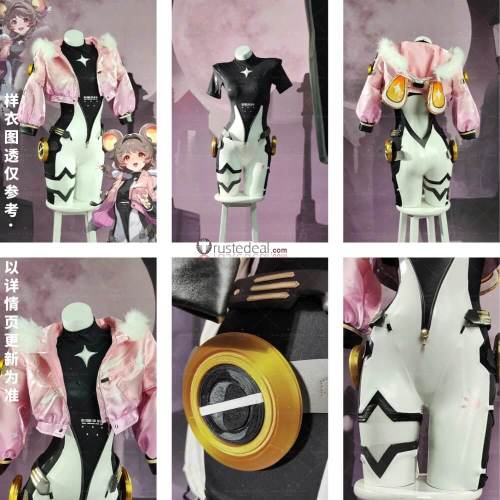 Wuthering Waves Lumi Pink Cosplay Costume