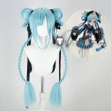 Vocaloid Hatsune Miku Jiangshi Cosplay Wig