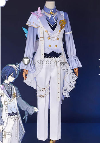 Vocaloid Project Sekai 25ji Nightcord 3rd Anniversary Trail of Butterflies Kaito Akiyama Mizuki Asahina Mafuyu Cosplay Costume