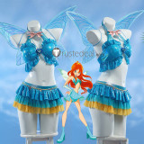 Winx Club Bloom Blue Swimsuit Cosplay Costume