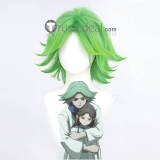 Scissor Seven Redtooth Chairman Jiang Manjusaka Red Styled Brown Green Cosplay Wig