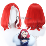 Scissor Seven Redtooth Chairman Jiang Manjusaka Red Styled Brown Green Cosplay Wig