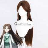 Scissor Seven Redtooth Chairman Jiang Manjusaka Red Styled Brown Green Cosplay Wig