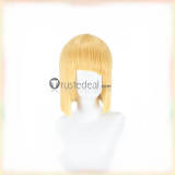 Bleach  Zaraki Kenpachi Hirako Shinji Visored Short Blonde Styled Cosplay Wig