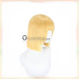 Bleach  Zaraki Kenpachi Hirako Shinji Visored Short Blonde Styled Cosplay Wig
