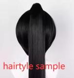 Soul Eater Maka Albarn Tsubaki Nakatsukasa Black Styled Cosplay Wig