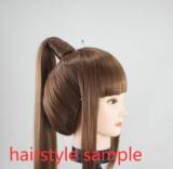 Soul Eater Maka Albarn Tsubaki Nakatsukasa Black Styled Cosplay Wig