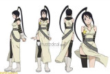 Soul Eater Maka Albarn Tsubaki Nakatsukasa Black Styled Cosplay Wig